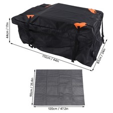C-425L Waterproof Car Roof Bag Durable Oxford Fabric Cargo Carrier Bag For Road