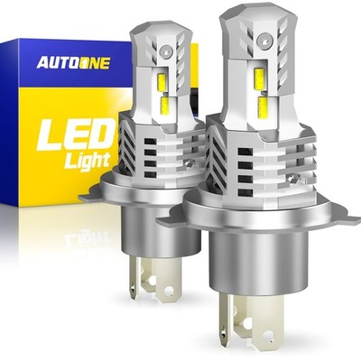 AUTOONE H4 9003 LED Headlight Bulb High Low Beam 60000LM 200W Super Bright White