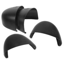 Universal Fit Metal Toe Caps for Work Boots Black Durable Shoe Toe Guards