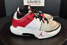 Jordan One Take 4 GS Basketball Shoes Youth Size 5Y White Red Black FD2338-100