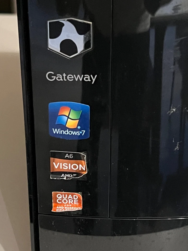 Gateway SX2370 AMD Quad-Core A6-3600 Radeon HD 6530D Graphics 4GB RAM - NO HDD - Image 3 of 4