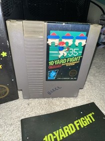 10-YARD FIGHT* (Nintendo NES 3-Screw, 1985) CIB Complete In Box