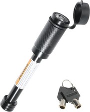 Heavy Duty Trailer Lock, Receiver Pin Lock with 5/8" Pin for Class III IV 2" and