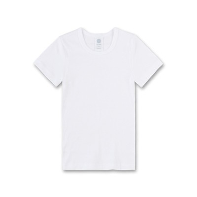 Sanetta Children Vest - T-Shirt, short Sleeve, Cotton, Unisex, Plain Wei