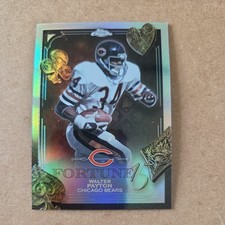 WALTER PAYTON 2025 TOPPS CHROME #F15-34 FORTUNE 15 REFRACTOR BEARS