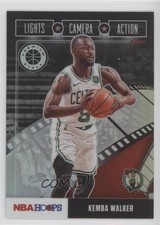 2019 Panini NBA Hoops Premium Stock Lights Camera Action Holo Kemba Walker 00jz