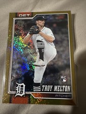 2026 TOPPS SERIES 1 TROY MELTON ROOKIE GOLD SANDGLITTER SP #/50 DETROIT TIGERS