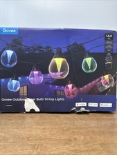 Govee 144 ft Outdoor RGBIC LED String Lights IP67 App Control Alexa H7021