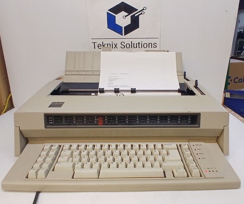IBM WheelWriter 5 Electronic Typewriter *TESTED WORKING* *READ*