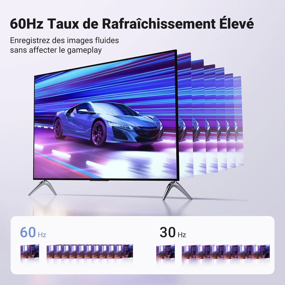 Carte d'acquisition vidéo UGREEN HDMI 4K USB C 1080P 60FPS - Photo 3/4