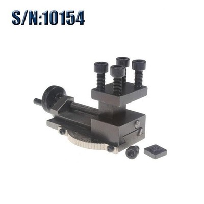 Rotating Tool Post Holder for Mini Lathe, Quick Change Tool Post S/N: 10154- #cv