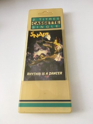 SNAP - RHYTHM IS A DANCER - K7 2 TITEL - NEU!!! WERKSEITIG VERSIEGELT
