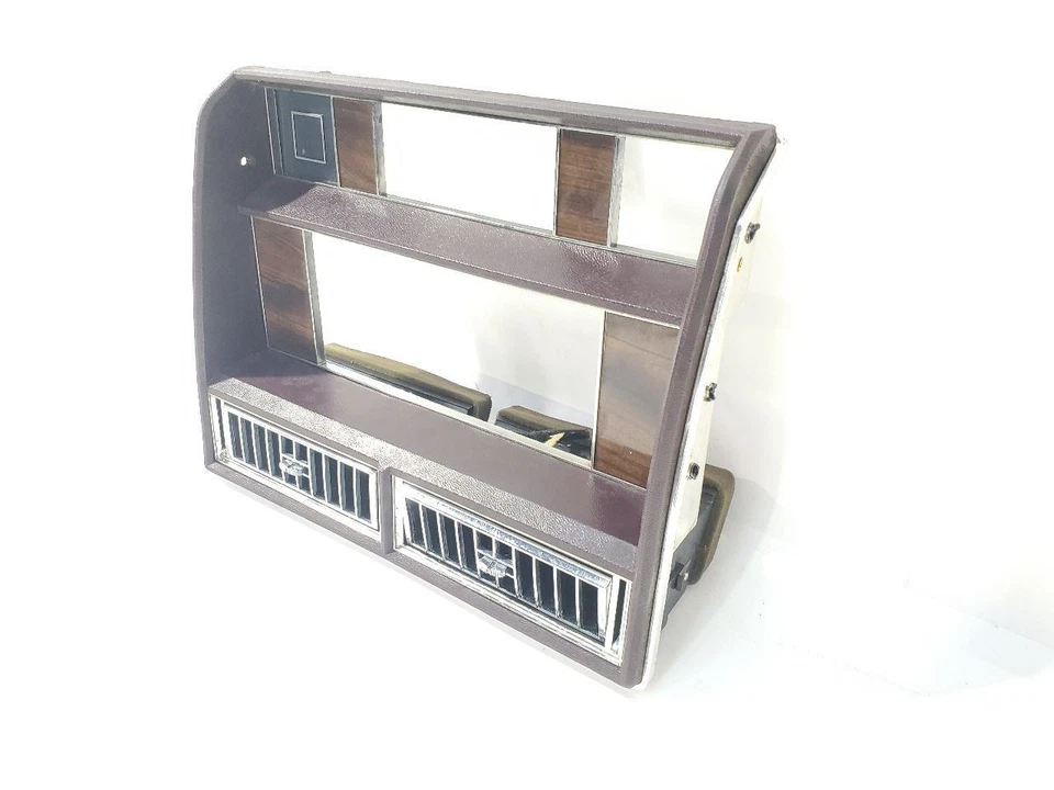 Cadillac Brougham 1988 OEM radio bisel con rejillas de ventilación 1637097 Foto 2 de 4