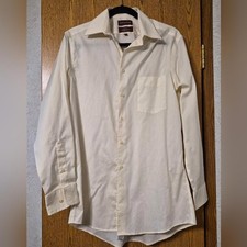 Covington Cream Dress Shirt 14-14 1/2