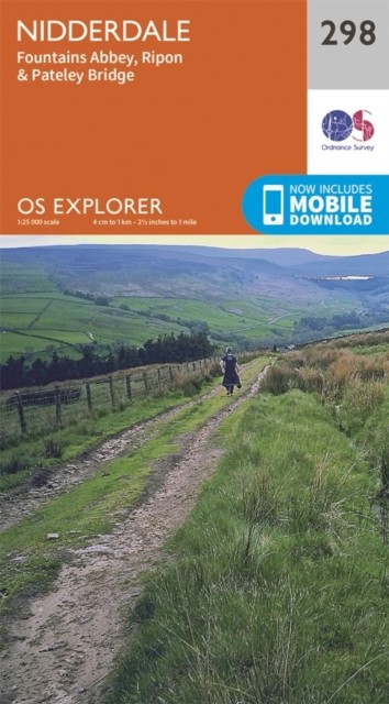 Nidderdale by Ordnance Survey (Sheet map, folded)