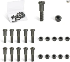 Motorcycle Handlebar Lever Pivot Bolt in Low Carbon Steel M5-22mm/ 10Set
