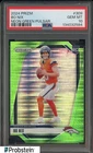 2024 Panini Neon Green Pulsar Prizm #309 Bo Nix Broncos RC Rookie PSA 10