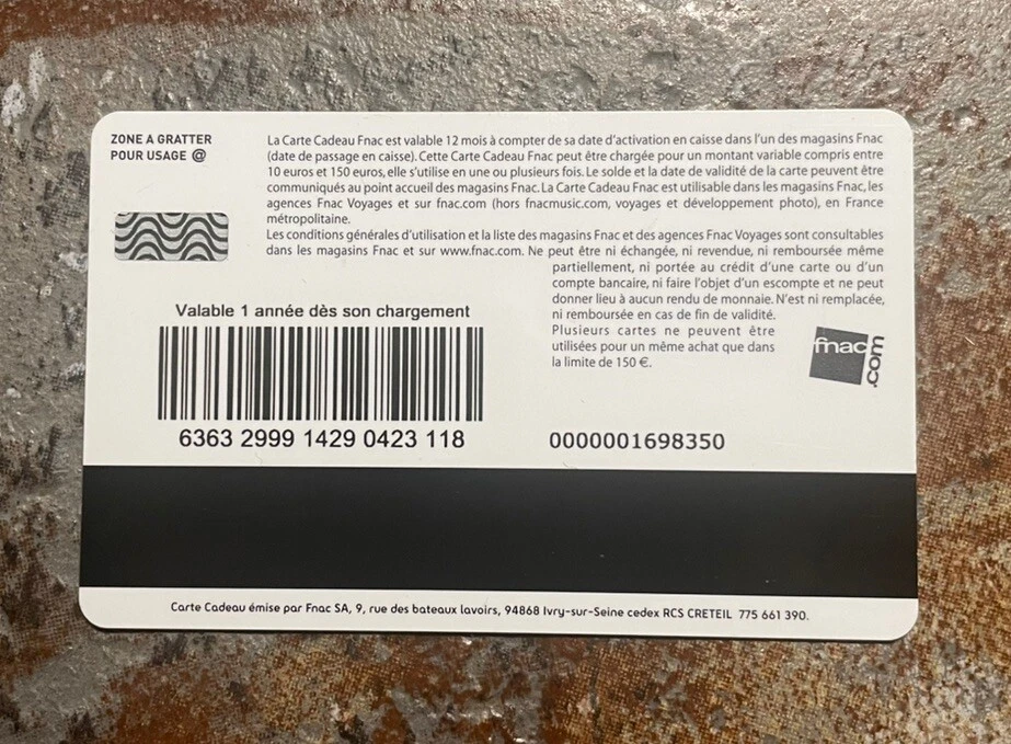 LADY GAGA Collectible Gift Card. BORN THIS WAY. Carte Cadeau. Mint. W/W shipping - Image 2 of 2