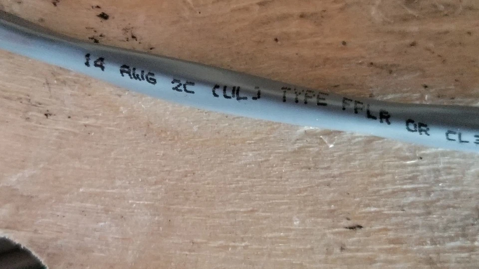 Cable de alarma/comunicación elevador trenzado Advanced Digital 11402R 14/2C gris/50 pies Foto 2 de 4