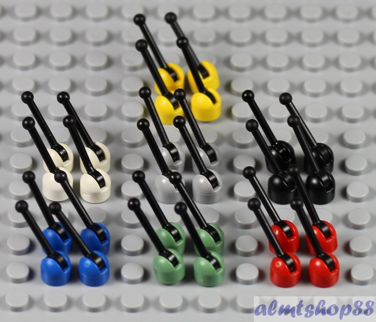 LEGO Levers Antennae PICK YOUR COLORS Minifigure Utensil Antenna  Lever