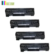 4PK New CE285A 85A Black Toner Cartridge for HP LaserJet P1102W M1217nfw MFP
