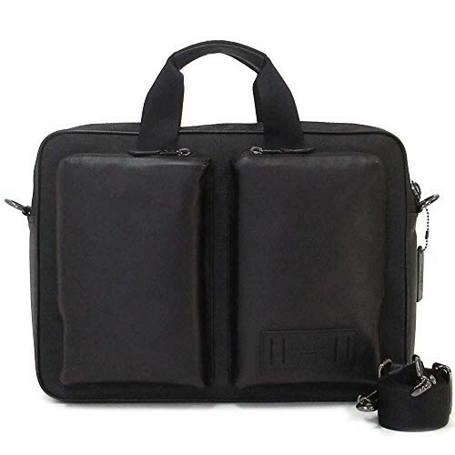 COACH Black RIDER Briefcase Travel Laptop Shoulder Bag - #6705 QB