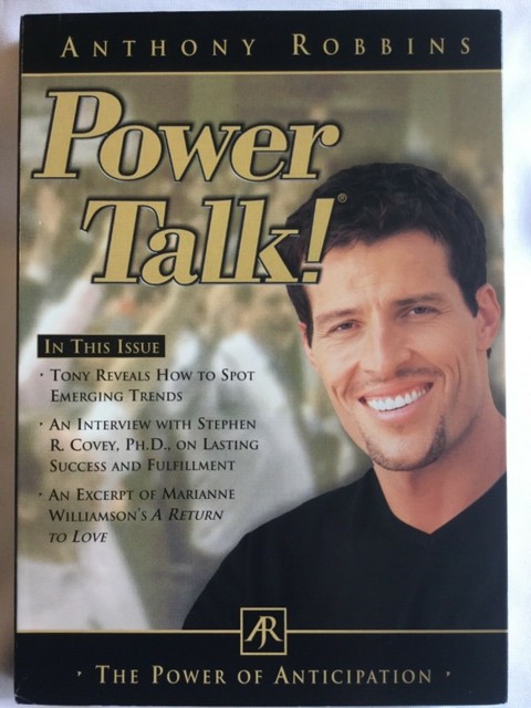 Anthony Robbins Power Talk - The Power of Anticipation Audio CD Audiobook NEW Anthony Robbins Power Talk - The Power of Anticipation Audio CD Audiobook NEW