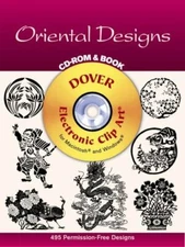 Oriental Designs CD-ROM and Book (Dover Electronic Clip Art) Dover Publications