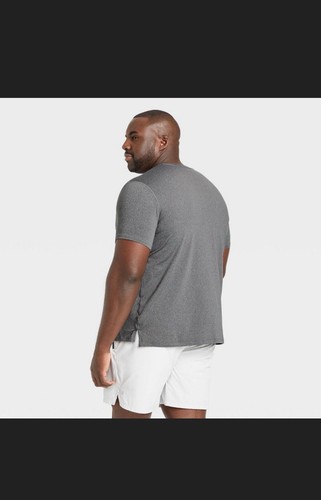 Men's Short Sleeve Performance T-Shirt - All In Motion™ Gray Heather M - 第 4/12 張圖片