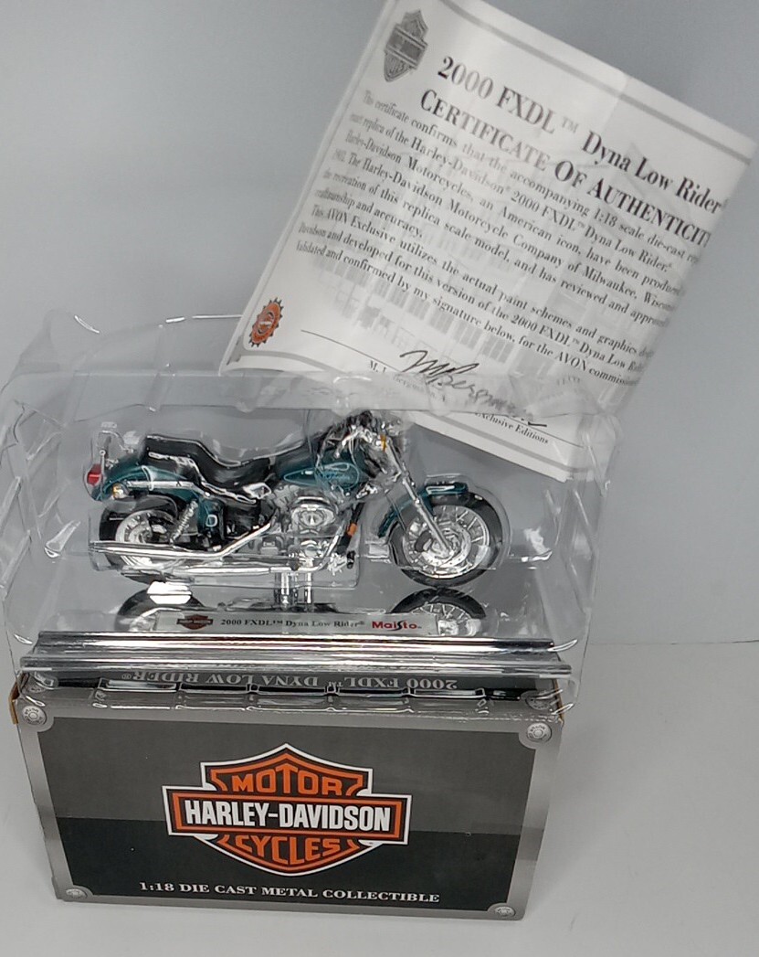 ミニカー Harley Davidson - Maisto 1/18 HARLEY DAVIDSON 2000 FXDL 2000 HARLEY DAVIDSON FXDL DYNA LOW RIDER 1:18 Scale Diecast