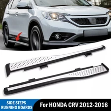 Running Board For 2012-2015 2016 HONDA CRV Side Step Aluminum Nerf Bar Silver