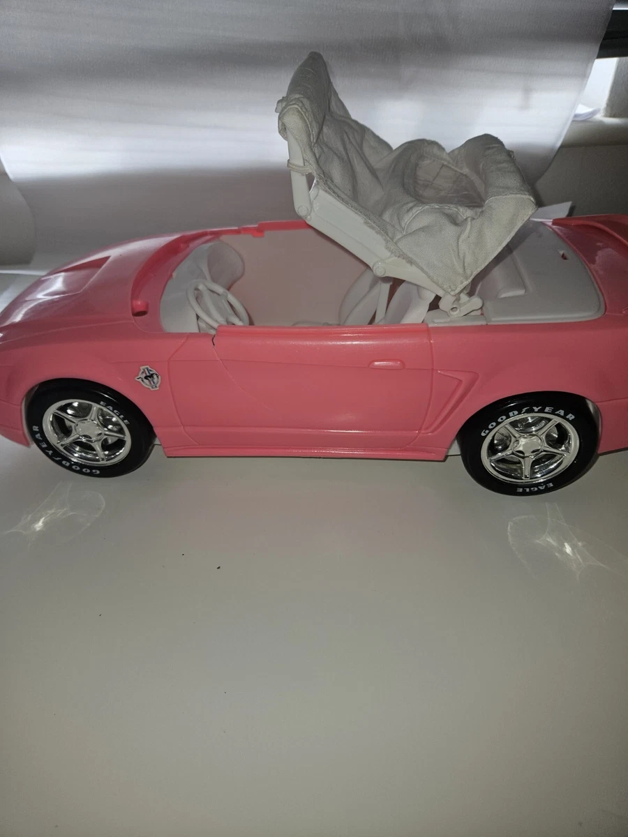 Pink barbie mustang new arrivals