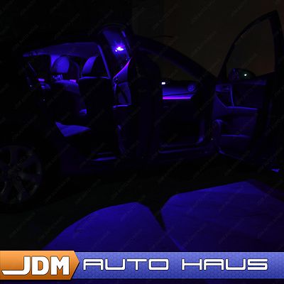 21x Blue Interior LED Lights Package Kit For 2002-2008 Audi A4 S4 B6 B7 Sedan