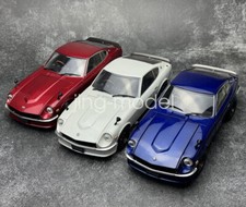 Kyosho 1:18 Fairlady Z 240Z Alloy Metal Car Model Hobby Ornaments Red/Blue/White