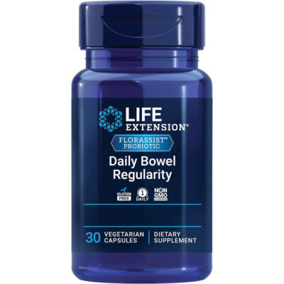 Life Extension, FLORASSIST Daily Bowel Regularity, 30 Kapseln - Blitzversand