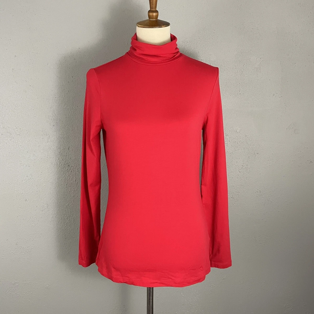 Lands end shaped turtleneck sale