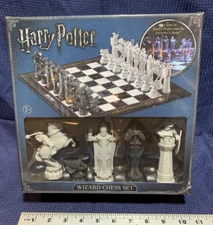 Noble Collection Harry Potter Wizard Chess Set Brand New Sealed ✨️ Free Shipping