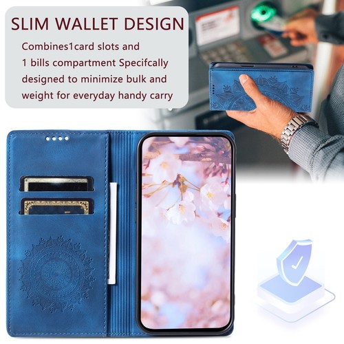 Pattern Flip Wallet ID Phone Case For Google Pixel 9 Pro XL 8/ 7 Pro 9a 8a 7a 6a - Picture 34 of 73
