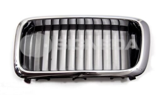 BMW E38 7 Series Front Hood Right passenger side Grille Chrome / Black 95 - 98 - Picture 1 of 1