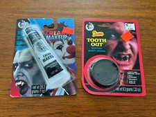 Halloween Cream Makeup Tooth Out Holiday Lot Sealed New FX Illusions Costume
