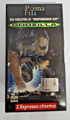VHS ORIGINAL GODZILLA JAHR 1998 EDIT. L'Espresso Cinema