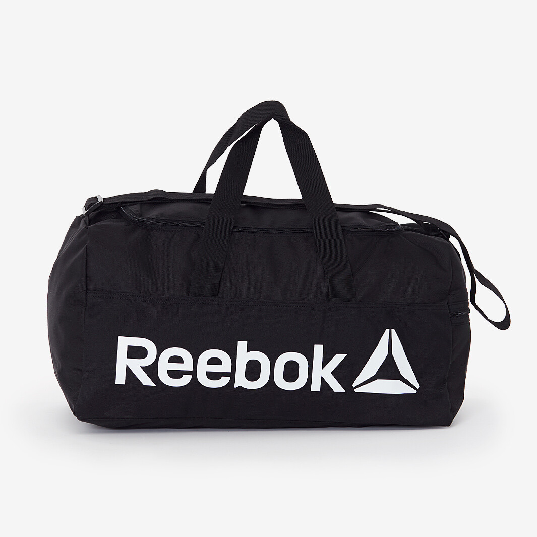 Reebok Black Active Core Grip Medium Gym Duffel Bag X3815 | eBay