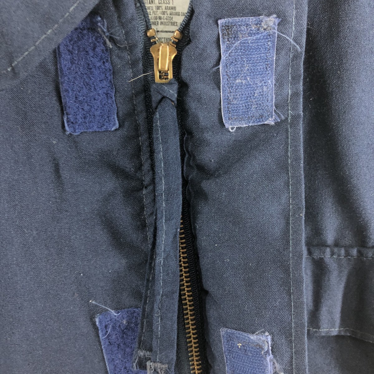 90年製実物　US Navy/Aramid Deck Jacket 90'S US Navy Aramid Jacket Military Deck Jacket Made in USA