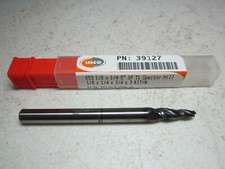 IMCO 39127 1/8 x 3/4 x 1/4 x 3 3 Flute Carbide 5 Tapered Square End Mill