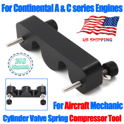 Cylinder Valve Spring Compressor Tool For Continental A65 C85 Aircraft Mechanic 