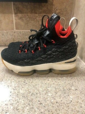 lebron 15 black bright crimson