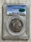 1943-S 50c PCGS MS-65 Walking Liberty Half Dollar CAC Approved Toned