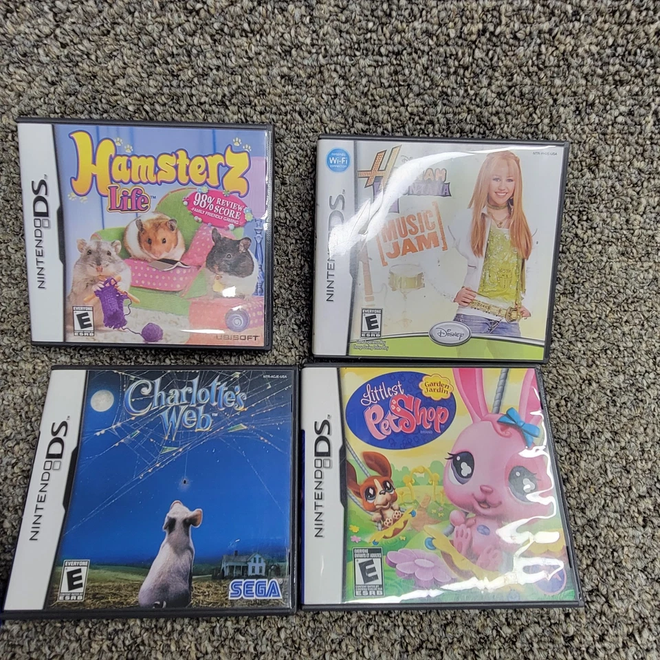 Nintendo DS  working with charger, case,  games  Parts Or Repair Please Read!! - Image 4 of 4