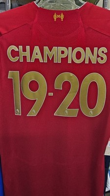 リバプール 2019/20 チャンピオンシャツ 2019/20 NEW BALANCE LIVERPOOL 2019 EPL WINNER HOME SOCCER JERSEY