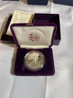 U.S. Mint 1987 American Eagle Proof 1 oz .999 Silver Coin w/ Box & Certificate
